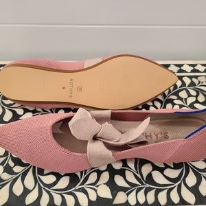 Rothys The Mary Jane Women's Flats Shoes US 9 Rosebud Recyclable Pointy Toe
